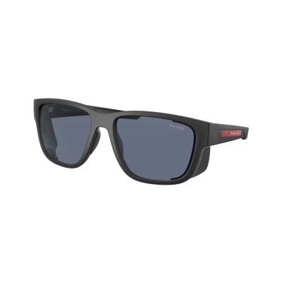 Image of Prada Linea Rossa Unisex Sunglasses, Size: 59, Black