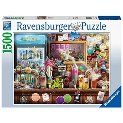 Image of Ravensburger Craft Beer Bonanza 1500 Piece Jigsaw Puzzles for Adults and Kids Age 12 Years Up