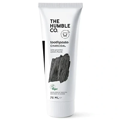 Image of The Humble Co. Vegan Charcoal Toothpaste 75ml