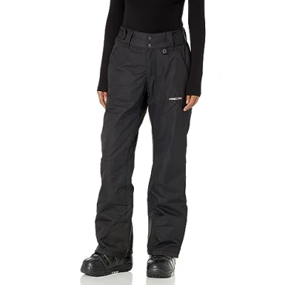 Image of Arctix Women&#039;s Insulated Snow Pant, Black, Medium/Tall