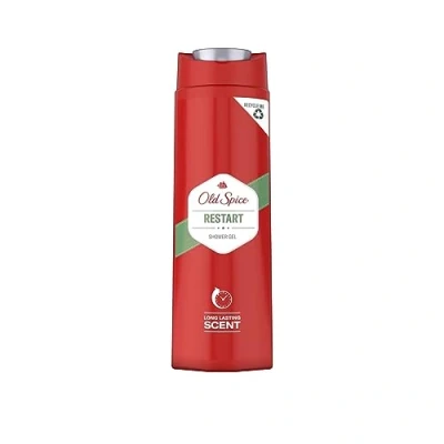 Image of Old Spice Restart Shower Gel 400 ml with Long lasting Fragrance for Men