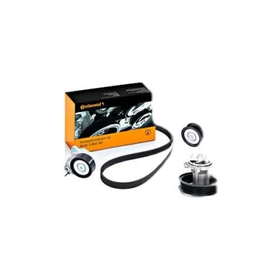 Image of Contitech 6PK1318WP1 Accessory Belt Kit with Water Pump