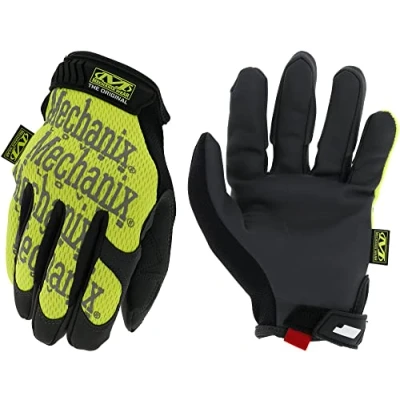 Image of Mechanix Wear Hi Viz Original Work Gloves (X Large, Fluorescent Yellow)