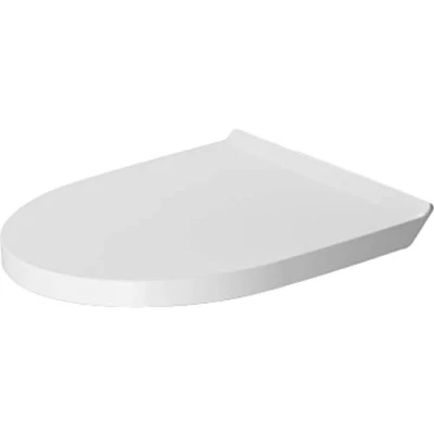 Image of Duravit Toilet seat No.1, Urea thermoset lid, cover with stainless steel hinges, White