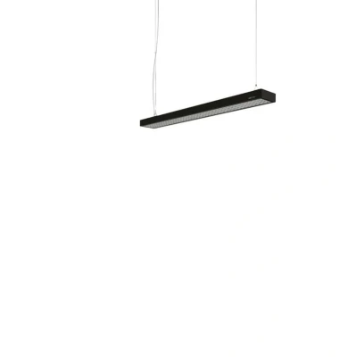 Image of Arcchio LED office pendant light Susi, black, aluminium, DALI