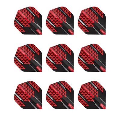 Image of RED DRAGON Hardcore Radical Crossfire Dart Flights 3 Sets Per Pack (9 in total)