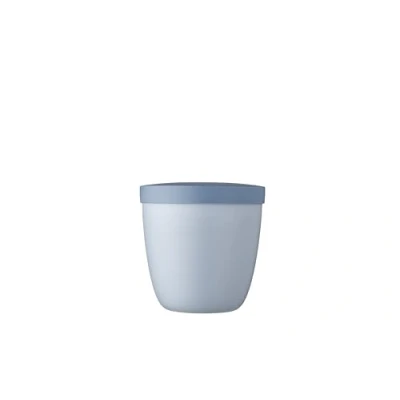 Image of Mepal Snackpot Ellipse Food Container for Storing and Transporting Snacks Suitable Freezer, Microwave &amp; Dishwasher 500 ml Nordic Blue