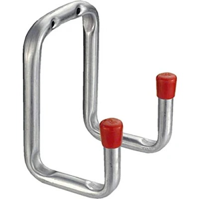 Image of CONNEX DY222024 Wallhook 120x70x90 zinc pl 18kg, Silver, red, 120 x 90 85 mm (40 kg)