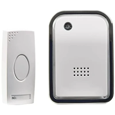 Image of Mercury Wireless Door Bell/Chime with LED Indicator, Hard of Hearing, Noisy Environments