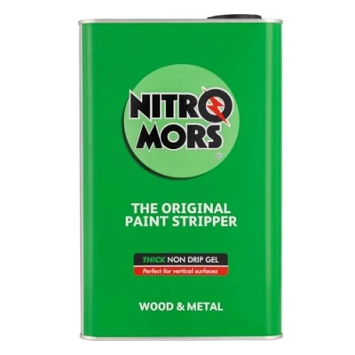 Image of Nitromors Original Paint Stripper, Varnish &amp; Lacquer Remover, for Wood, Metal Concrete, 4 L