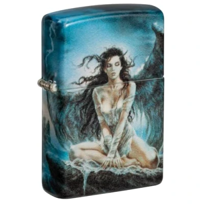 Image of Zippo Luis Royo Woman Angel 540 Color Pocket Lighter