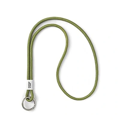 Image of Copenhagen Design Pantone key Chain L, long hanger, nylon, green, Greenery 15 0343, Color of The Year
