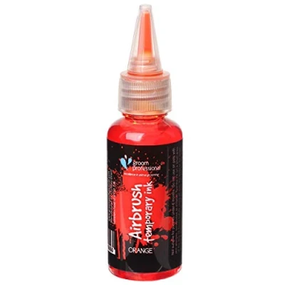 Image of GROOM PROFESSIONAL Creative Airbrush Temporary Ink 30ml Orange