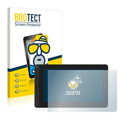 Image of brotect Screen Protector Anti Glare compatible with Huion Kamvas 13 Matte, Fingerprint Protection Film