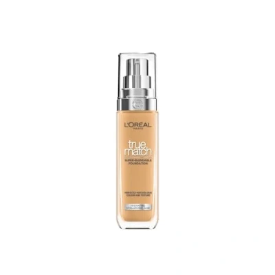 Image of L&#039;Oreal Paris True Match Liquid Foundation, Skincare Infused with Hyaluronic Acid, SPF 17, Available in 40 Shades, 5.5W Golden Sun, 30 ml