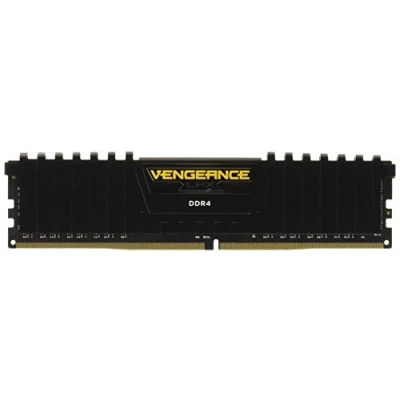 Image of Corsair CMK32GX4M4A2666C16 Vengeance LPX 32 GB (4 x 8 GB) DDR4 2666 MHz C16 XMP 2.0 High Performance Desktop Memory Kit, Black
