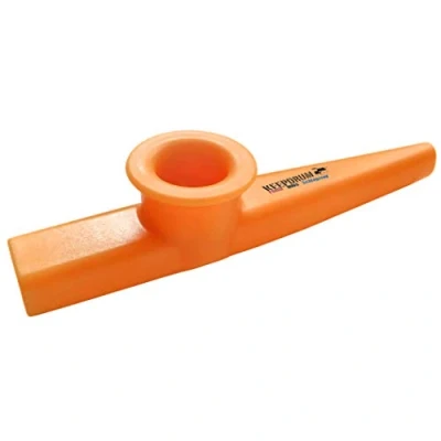 Image of keepdrum Kazoo Orange Musical Instrument for Children