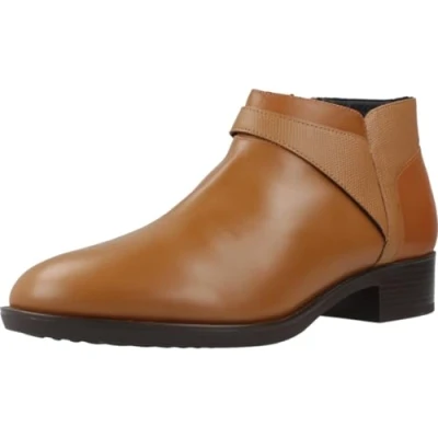 Image of Geox Women&#039;s D Felicity B Ankle Boot, Cognac, 7 UK