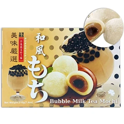 Image of Royal Family Bubble Tea Milk Mochi, 210 g, (Pack of 1)