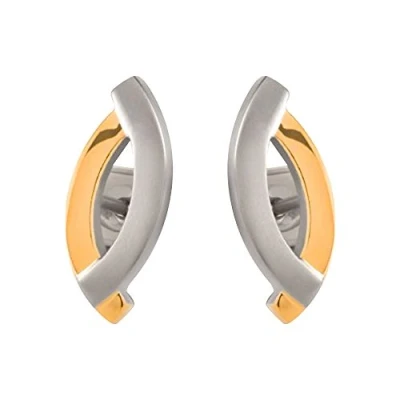 Image of Women&#039;s earrings from Boccia Titanium 059102 silver/gold