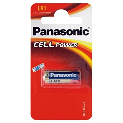 Image of Panasonic LR1L/1BE Alkaline battery LR1, 1,5 V, LR1L_1BE (LR1, V)
