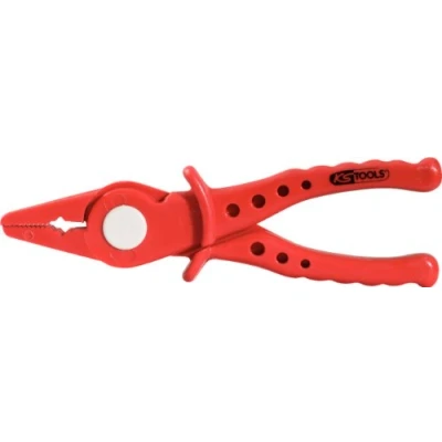 Image of KS Tools 117.1642 Insulated flat pliers, 180mm