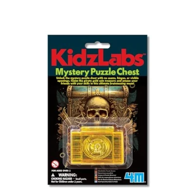 Image of KidzLabs Dig a Glow Pirate, Unearth Pirate Skeleton, STEM Fun Learning Kit for Kids Ages 5+, Gold