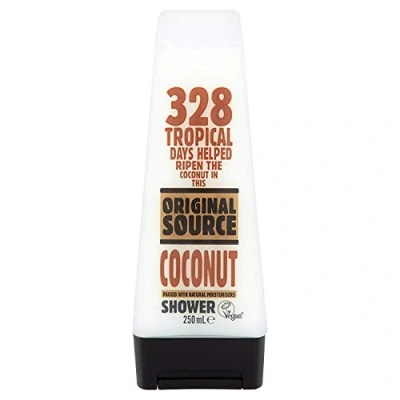 Image of Original Source Coconut &amp; Shea Butter Shower Gel, 6x250ml