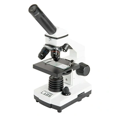 Image of Celestron 44128 CL CM800 Compound Microscope, 40x 800x Magnification, White