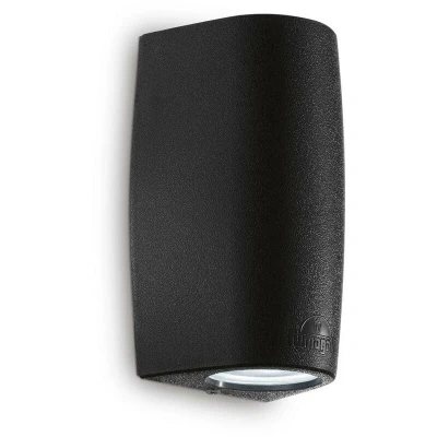 Image of Keope LED 2 Light Outdoor Small Up Down Wall Black IP55, GU10