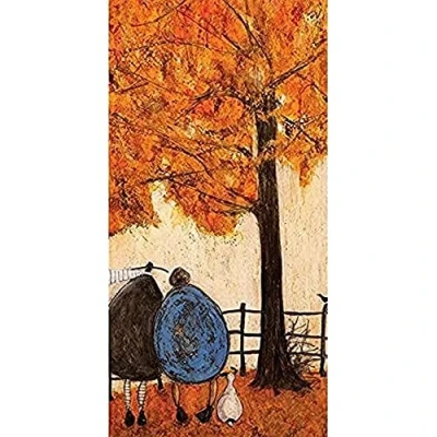 Image of Art Group AFWDC93134 The Sam Toft Autumn Canvas Print, Cotton, Multi Colour, 1.8 x 50 100 cm