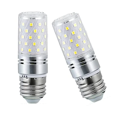 Image of YBTOP 12W E27 LED Corn Screw Bulbs,1200lm 6000K Daylight White,100W Incandescent Bulbs Equivalent,Not Dimmable,2 Pack