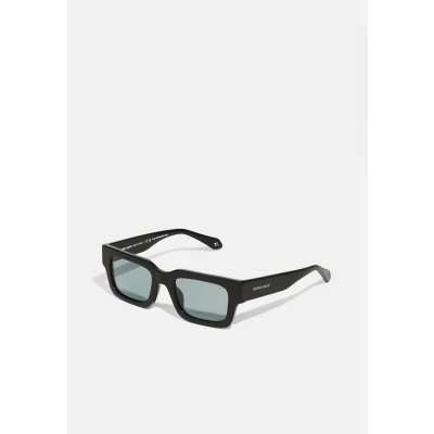 Image of Giorgio Armani Unisex Sunglasses, Size: 52, Black/grey/blue