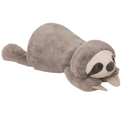 Image of Plushie Cute Pillow, Stuffed Animals, Weighted Animal, Fox Crocodile Sloth Squishy Plush Toy, Soft Pillow for Kids