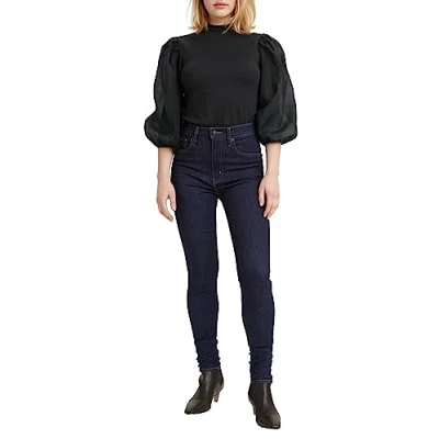 Image of Levi&#039;s MILE HIGH Super Skinny Jeans Fit, Women&#039;s, Size: 26x32, Blue denim
