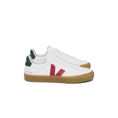 Image of Veja Campo Trainers, Men&#039;s, Size: 10, Extra white/pekin/poker Leather