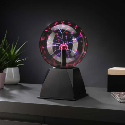 Image of RED5 Sound Responsive Plasma Ball Lamp (USB or Battery Power Medium Size Globe)