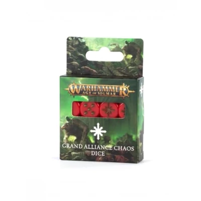 Image of Games Workshop Warhammer Age of Sigmar: Grand Alliance Chaos Dice Set (20 count)