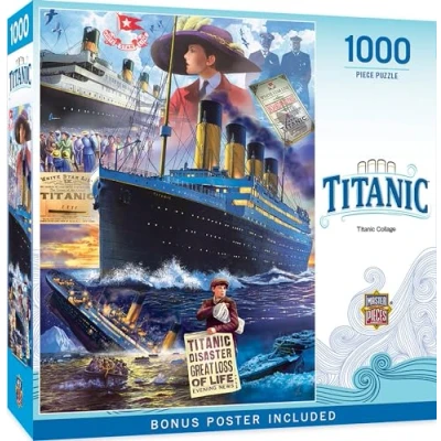 Image of MasterPieces Titanic Collage 1000 Piece Jigsaw Puzzle