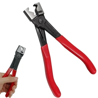 Image of YankMooM Hose Clamp Pliers Universal Clic &amp; R Type Collar Clip Heavy Duty Automobile Repair Tools