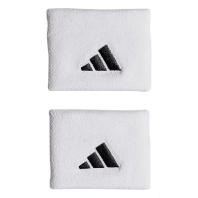 Image of adidas Unisex Tennis Wristband Small, White/White/Black, M