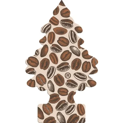 Image of Little Trees Air Freshener Tree MTR0089, Cafe Fragrance