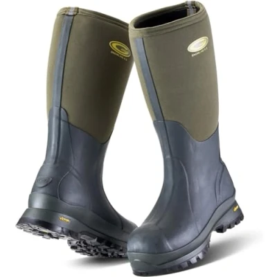 Image of Grubs Boots Unisex Adult TR GRB0920, Green, Size 8