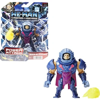 Image of He Man and the Masters of Universe Toy, E Faces Action Figure, Power Attack Move Accessory, MOTU Villain Character