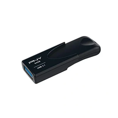Image of PNY USB Flash Drive Attaché 4 3.1 64GB,Black