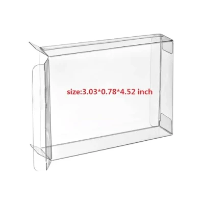 Image of Ruitroliker 10 Pcs Clear Case Sleeve Protector for N64 Games Cartridge