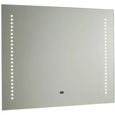 Image of Rift Light Illuminated Bathroom Mirrors Silver, Mirrored Glass IP44