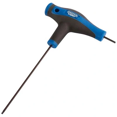 Image of Draper Soft Grip &#039;T&#039; Handle Hexagon and Ball End Key, 2.0mm