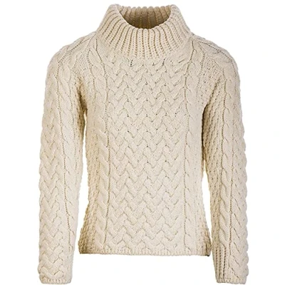 Image of WALKER AND HAWKES Ladies Merino Wool Arrington Jumper Pearl Large (16 18)