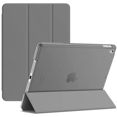Image of Smart Magnetic Case for Apple iPad 10.2 inch 9th Generation (2021), 8th (2020), 7th (2019) with Auto Sleep/Wake function (Grey)